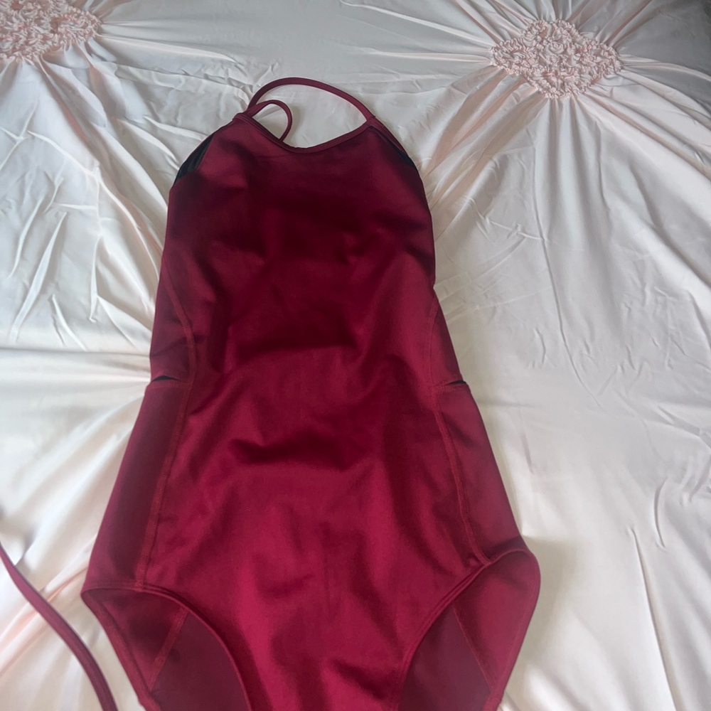 Chic Burgundy jo and jax leotard